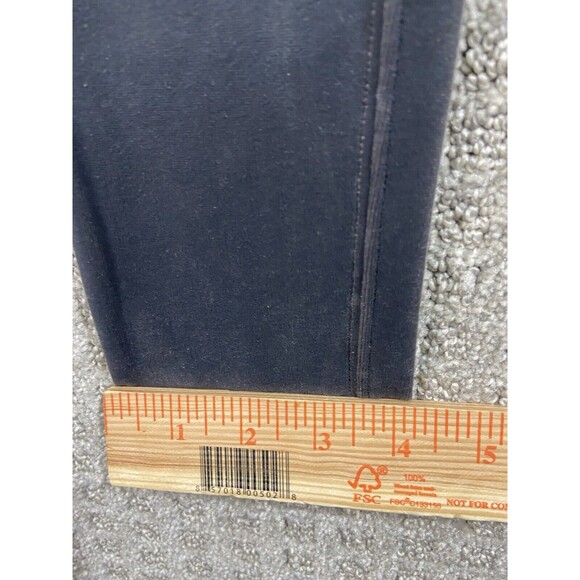 Spanx The Perfect Gray Velvet Ankle Pant Slimming Shaping Mid Rise Medium - Picture 11 of 11